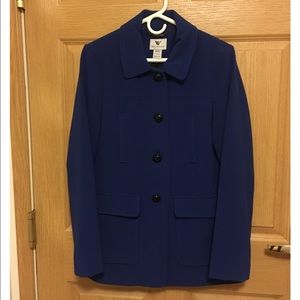 JCP Worthington Ladies Royal Blue Coat/Blazer